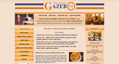 Desktop Screenshot of gazebo.cz